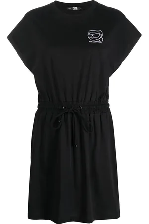 Karl Lagerfeld Ikon organic-cotton beach dress