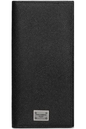 Dolce & Gabbana Logo-tag leather vertical wallet