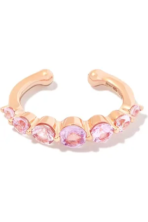 Shay 18kt rose gold sapphire ear cuff