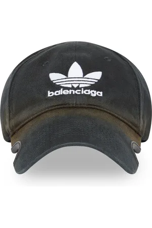 Balenciaga Men Hats - X adidas logo-embroidered cut-out cap