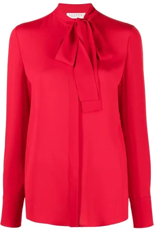 VALENTINO GARAVANI Georgette silk blouse