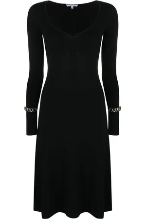 Patrizia Pepe Chain detail midi dress