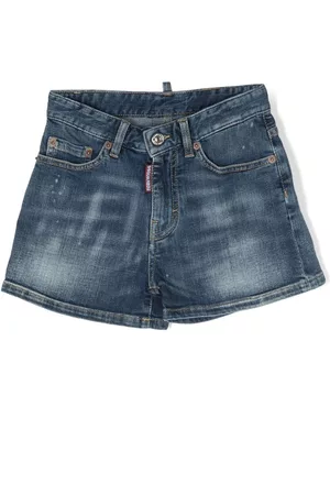 Dsquared2 Five-pocket denim shorts