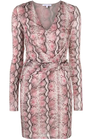 Patrizia Pepe Dreamy Python print mini dress