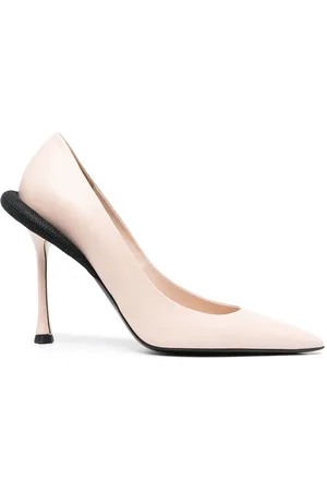 Nº21 Mesh-trimmed 120mm pumps
