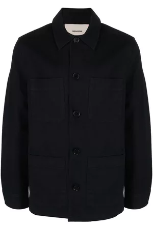 Zadig & Voltaire Slogan-print shirt jacket