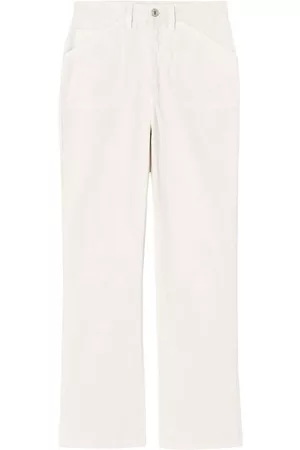 RE/DONE Flared cropped corduroy trousers