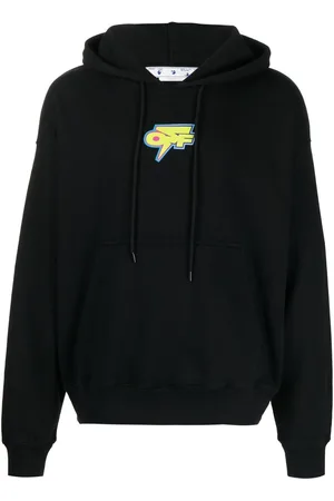OFF-WHITE Thunder print skate hoodie