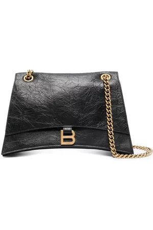 Balenciaga Medium Crush chain-strap shoulder bag
