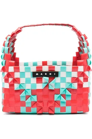 Marni Rainbow interwoven shoulder bag
