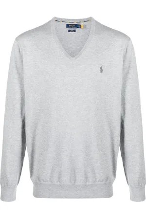 Ralph Lauren Embroidered-pony knit jumper