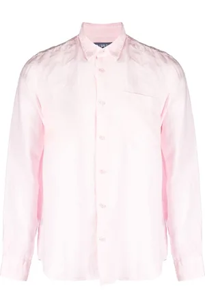 Vilebrequin Caroubis long-sleeved linen shirt