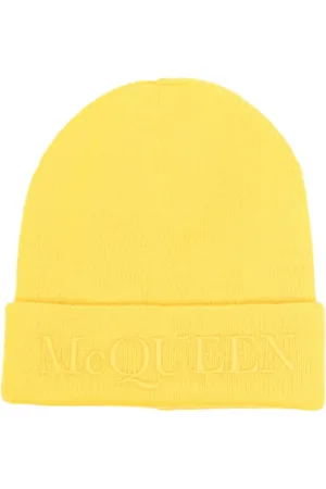 Alexander McQueen Logo-embroidered cashmere beanie