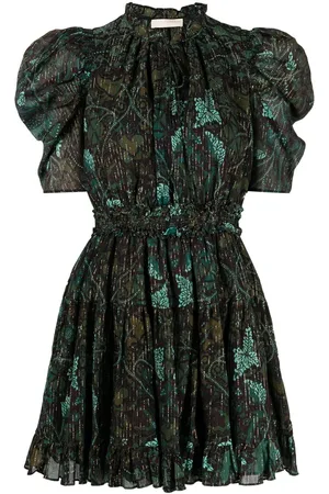 ULLA JOHNSON Ada cotton-blend minidress