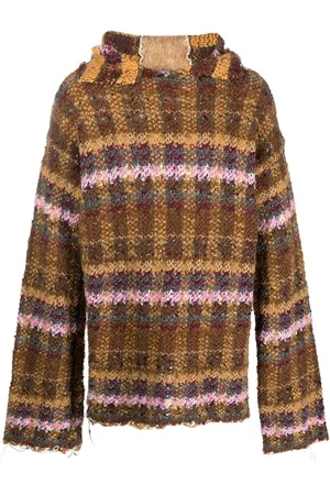 Vitelli Checked recycled wool hoodie