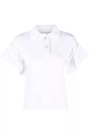 Viktor & Rolf Ruffle-sleeve polo shirt