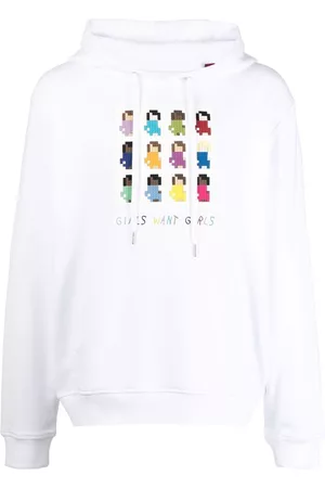 MOSTLY HEARD RARELY SEEN Graphic-print cotton hoodie
