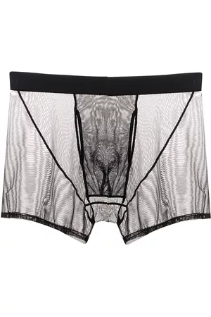 FLEUR DU MAL Mesh boxer briefs