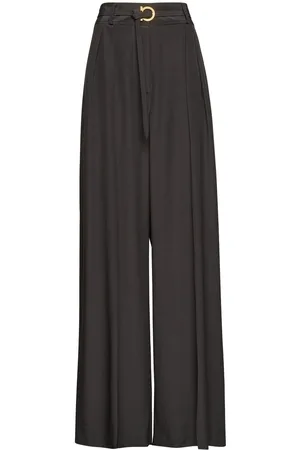 Salvatore Ferragamo Belted palazzo trousers