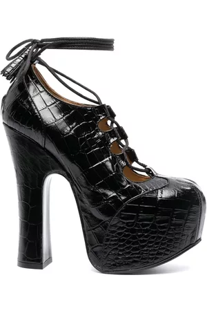 Vivienne Westwood 150mm crocodile-embossed platform pumps