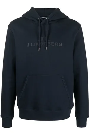 J Lindeberg Alpha logo-print hoodie