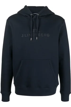 J Lindeberg Alpha logo-print hoodie