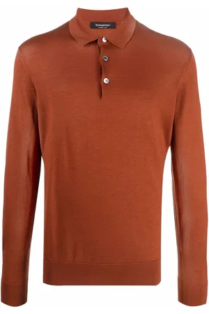 Ermenegildo Zegna Fine-knit polo shirt