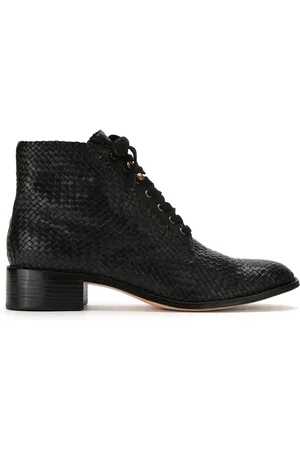 Sarah Chofakian Leather ankle length boots