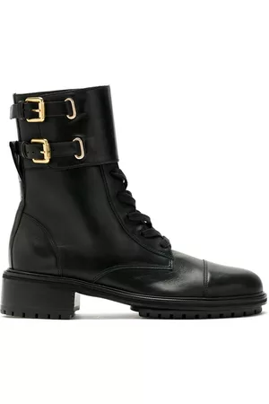 Sarah Chofakian Sarah leather combat boots