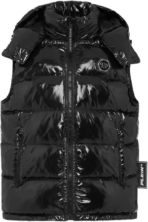 Philipp Plein Logo-patch padded gilet