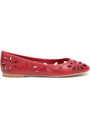Sarah Chofakian Leather ballerinas