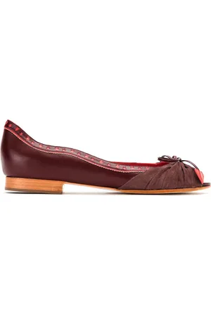 Sarah Chofakian Bow ballerinas