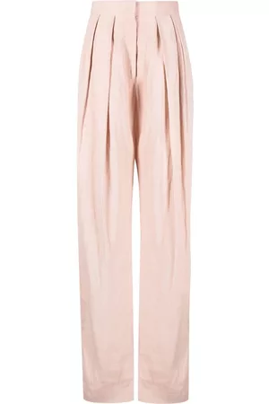 Stella McCartney High-waisted pleated trousers