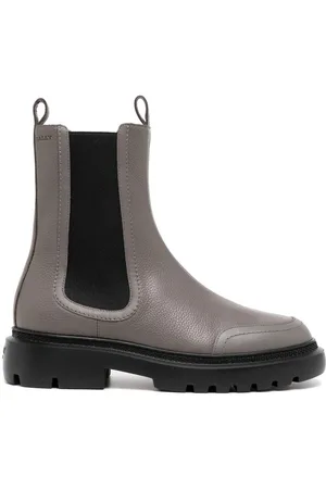 Bally Ginny leather Chelsea ankle boots