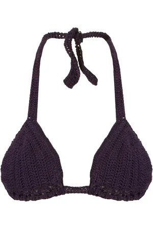 AMIR SLAMA Knit triangle bikini top