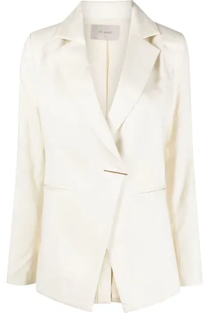 St Agni Wrap-front blazer