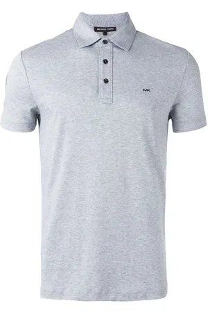 Michael Kors Men Polo Shirts - Logo plaque polo shirt
