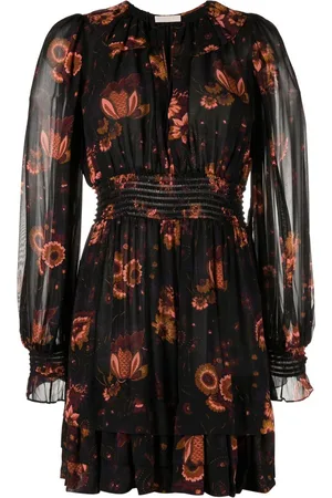 ULLA JOHNSON Adara floral-print dress