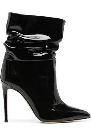 PARIS TEXAS Slouchy 90mm patent-leather boots