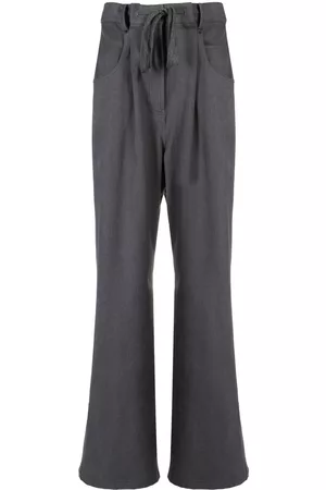 GOEN.J Drawstring straight-leg trousers