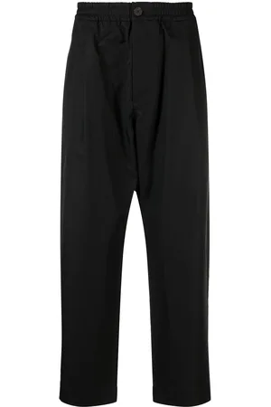 STUDIO NICHOLSON Gentile cotton-blend tapered-leg trousers