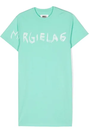 Maison Margiela Graphic logo print cotton T-shirt dress