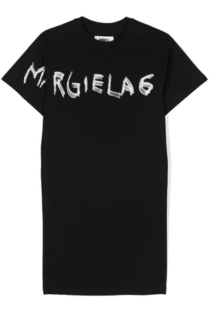 Maison Margiela Graphic logo print cotton T-shirt dress