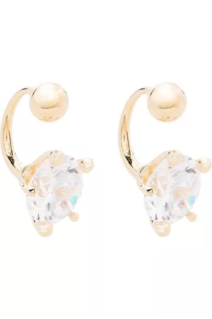 Panconesi Crystal half-hoop earring