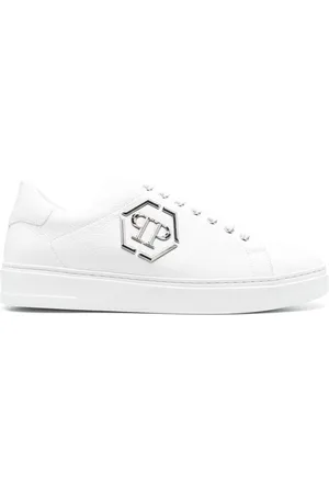 Philipp Plein Leather low-top sneakers