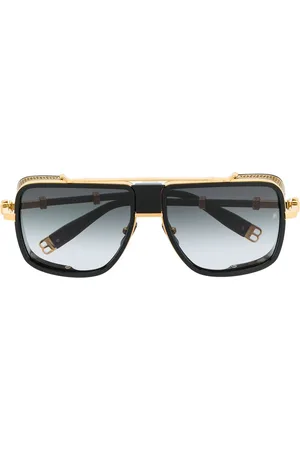 Balmain X Akoni gradient tinted oversized sunglasses