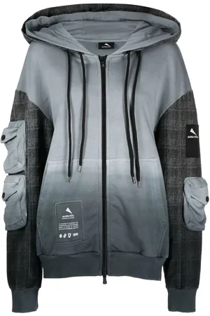 MAUNA KEA Gradient-print zip-up hoodie
