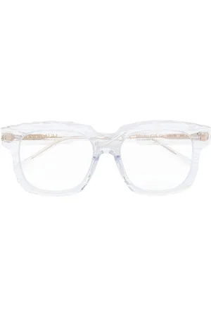 KUBORAUM Transparent clear-lens glasses