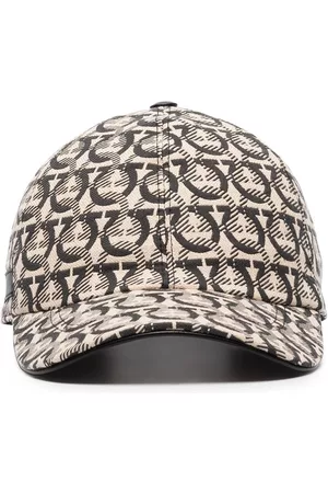 Salvatore Ferragamo Interlocking Gancini print baseball cap