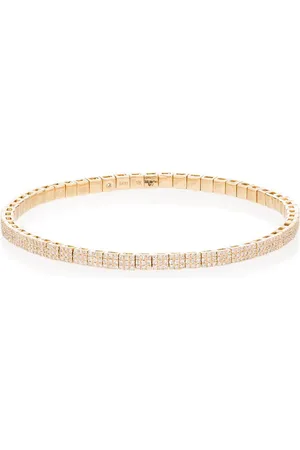 Shay 18kt square diamond bracelet